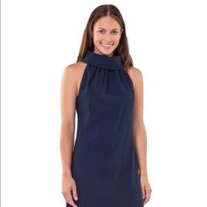 Sail to Sable Blue Shift Dress / NWT / MSRP $228 / Size Medium